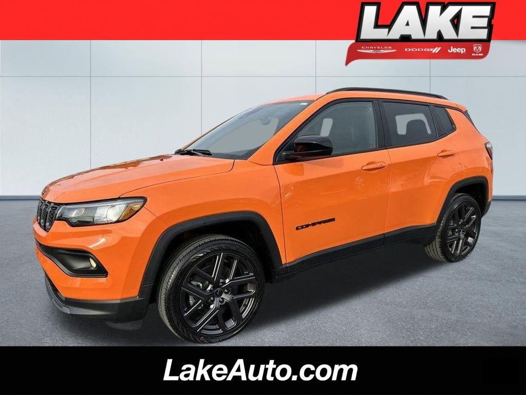 2026 Jeep Compass Latitude Altitude in Joose Exterior Paint — front three-quarter view