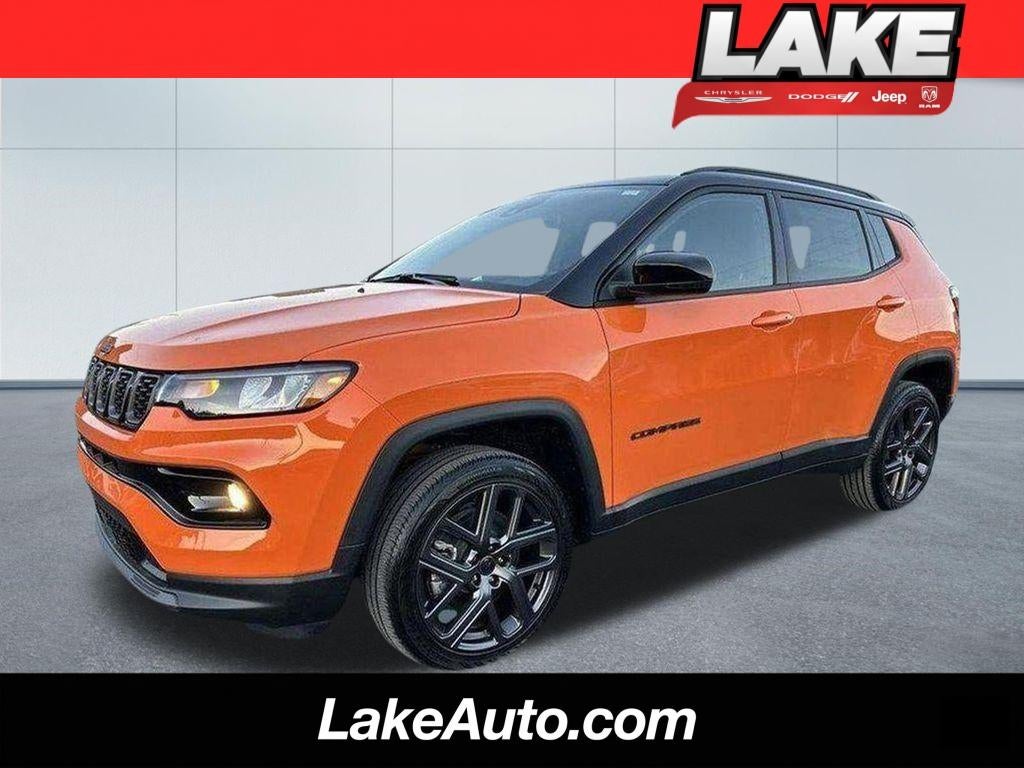 2026 Jeep Compass Limited Altitude in Joose Exterior Paint — front three-quarter view