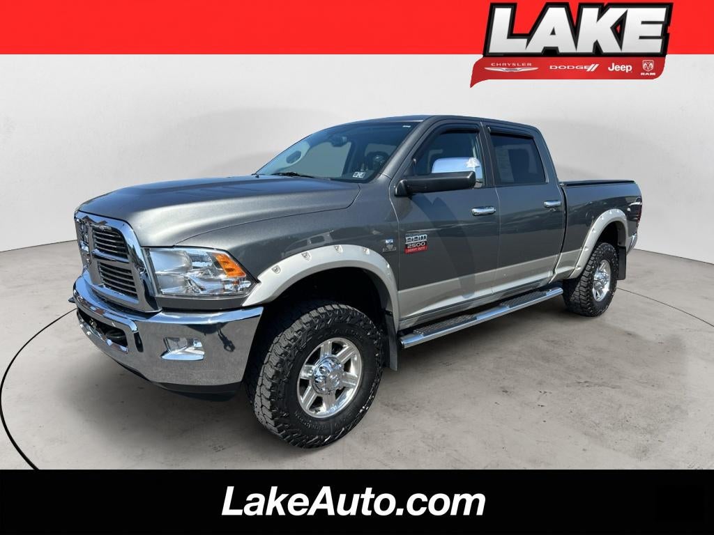 2011 RAM Ram Pickup Laramie in Mineral Gray Metallic Clearcoat — front three-quarter view