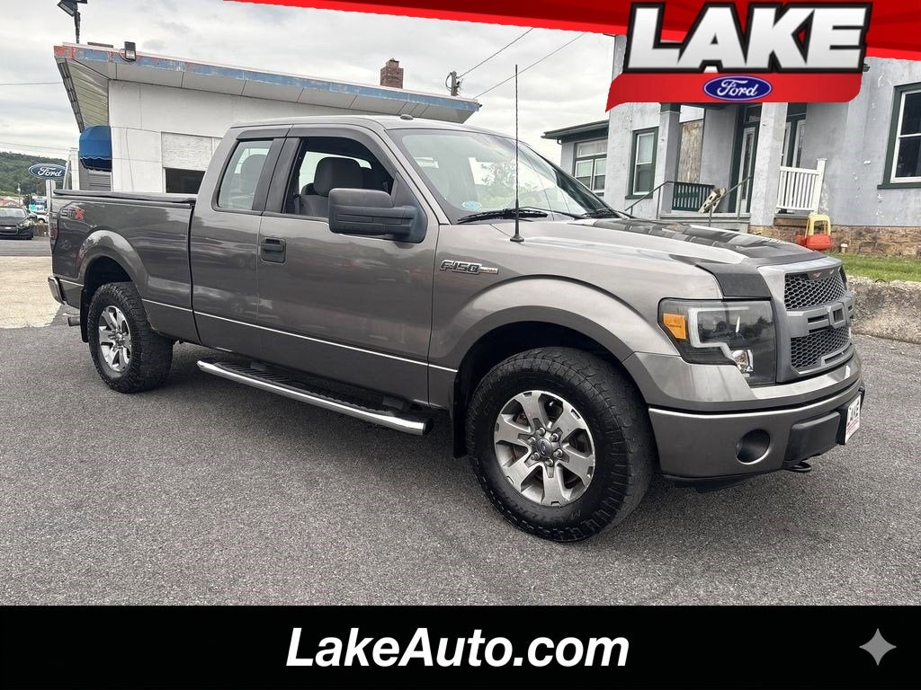 2013 Ford F-150 STX in Sterling Gray Metallic — front three-quarter view